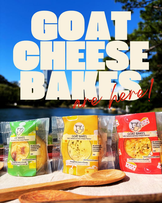 2 x Parmesan, 2 x Honey & 2 x Sun-dried Tomato Goat Cheese Bake